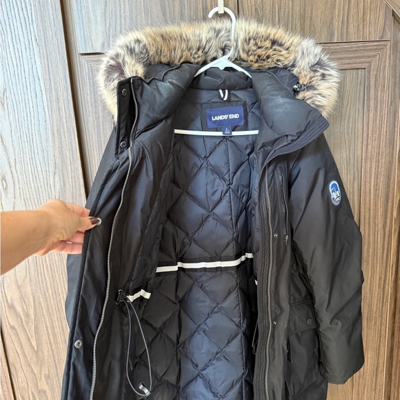 Lands' End Expedition Down Waterproof Parka - Picture 4 of 5